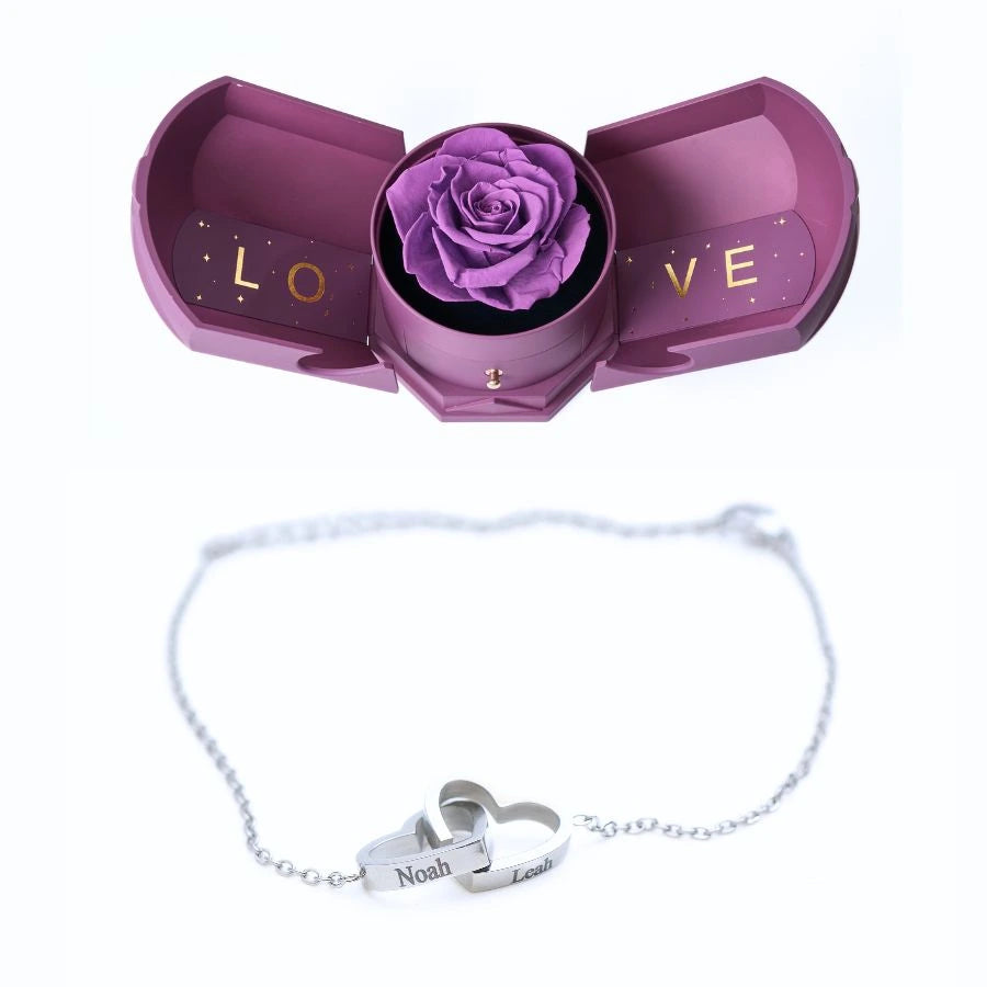 Eternal Harmony & Personalized Bracelet