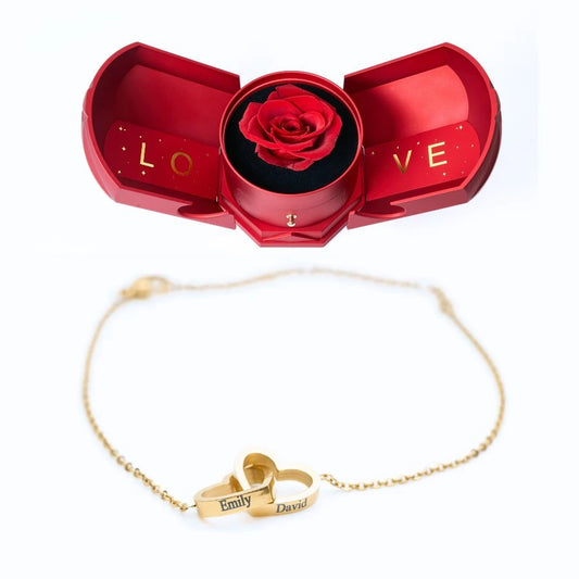 Eternal Harmony & Personalized Bracelet