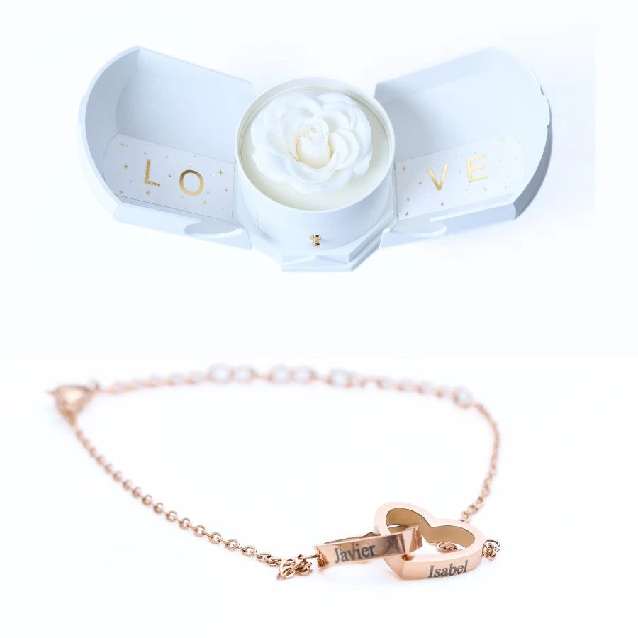 Eternal Harmony & Personalized Bracelet