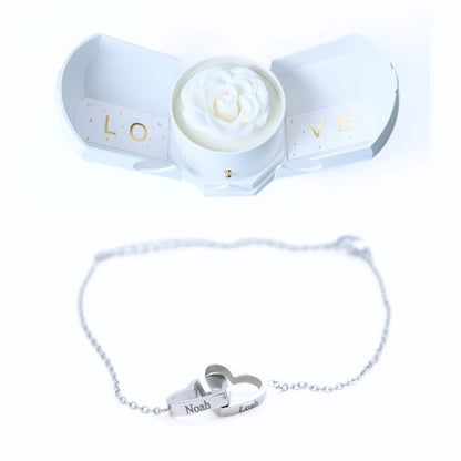 Eternal Harmony & Personalized Bracelet