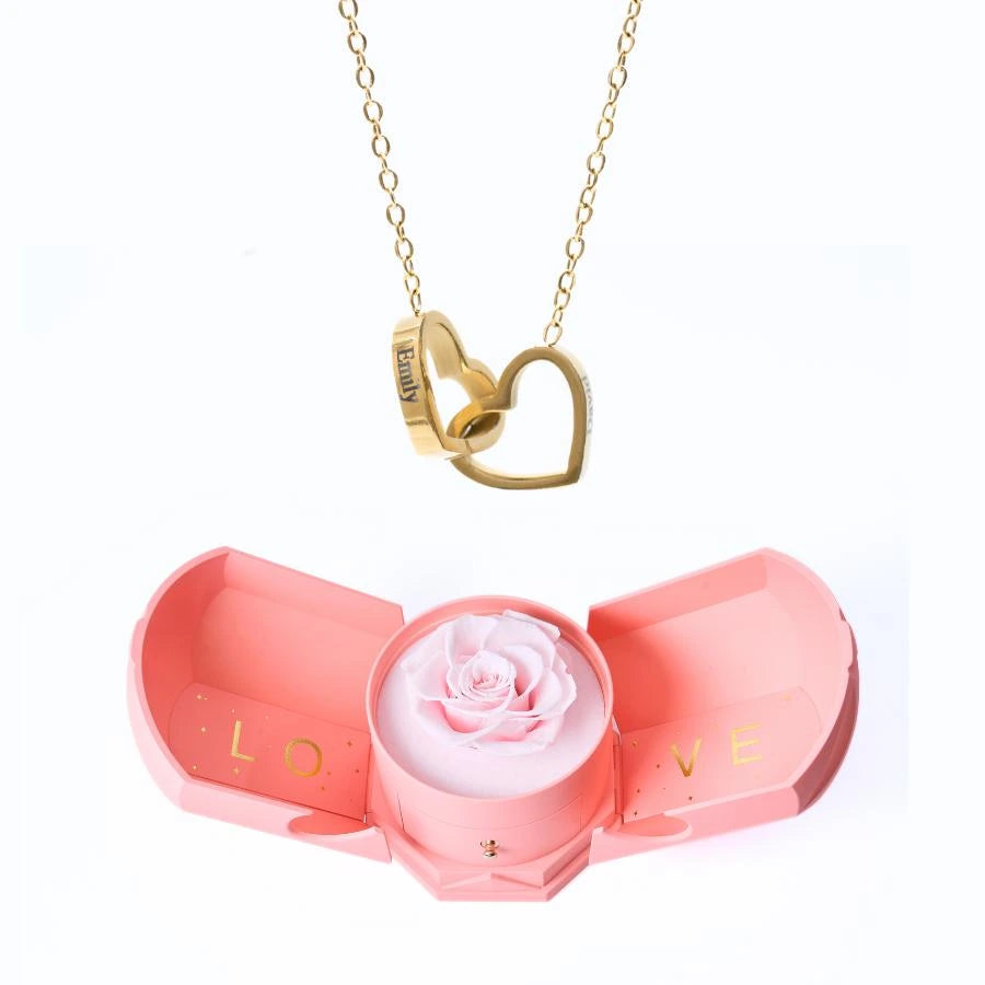 Eternal Harmony & Personalized Necklace