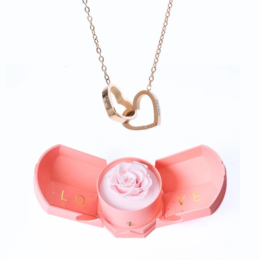 Eternal Harmony & Personalized Necklace