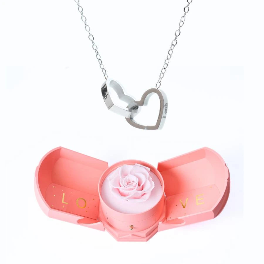 Eternal Harmony & Personalized Necklace