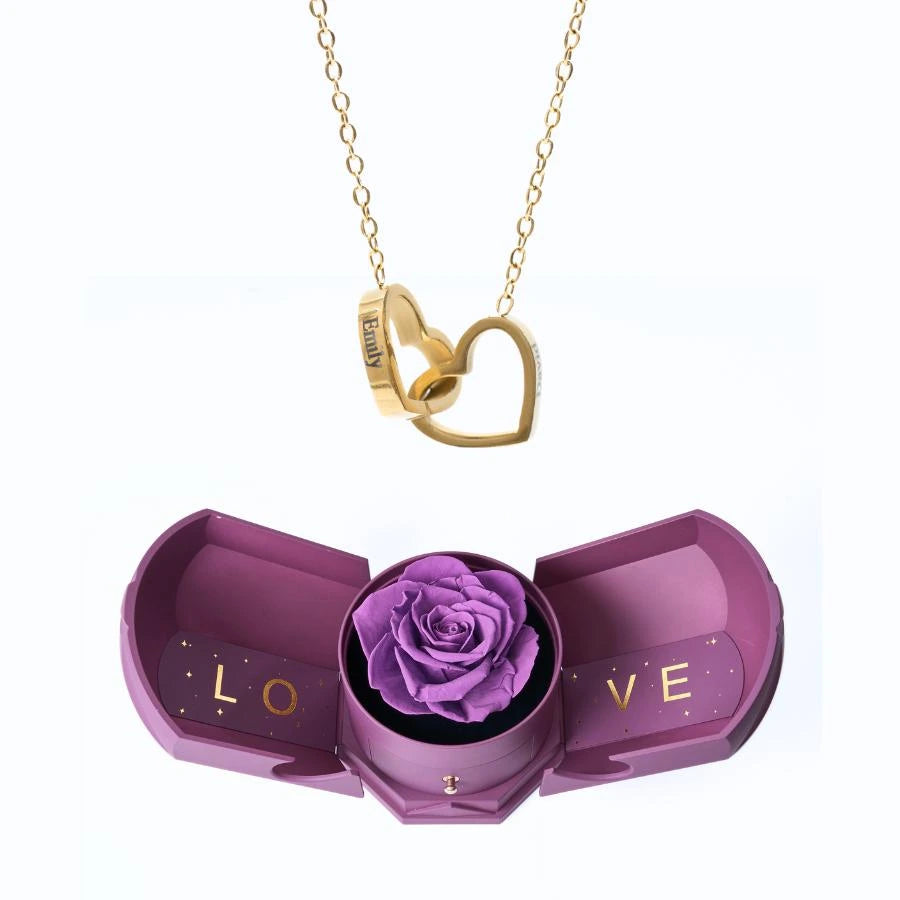Eternal Harmony & Personalized Necklace