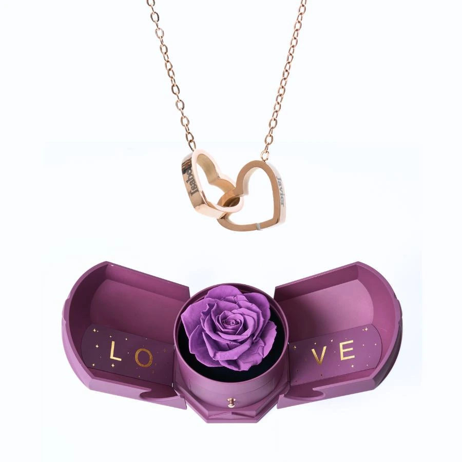 Eternal Harmony & Personalized Necklace