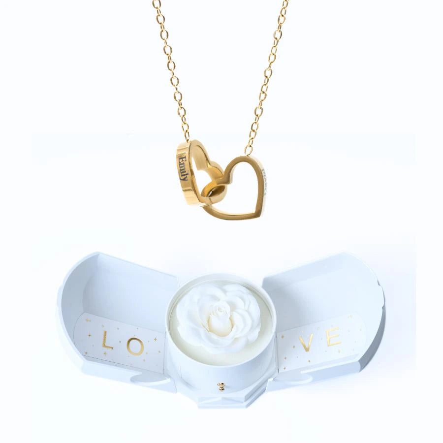 Eternal Harmony & Personalized Necklace