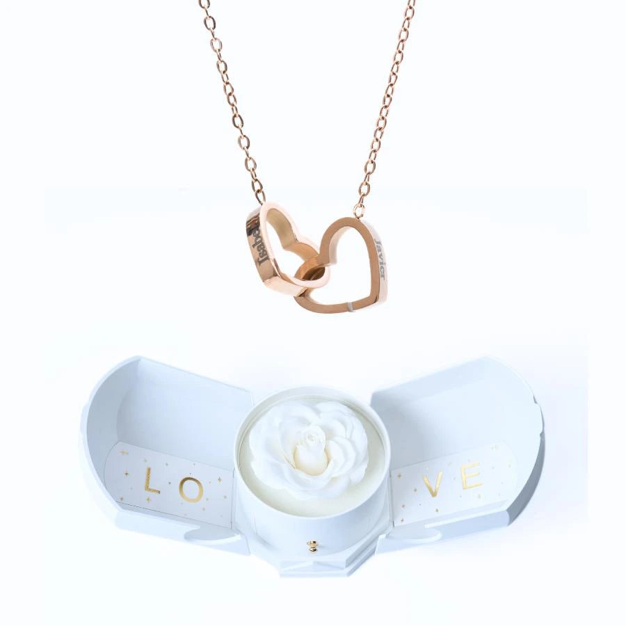 Eternal Harmony & Personalized Necklace