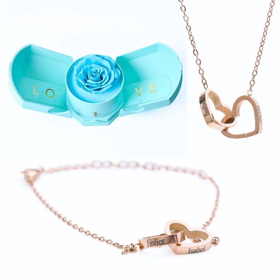 Harmonie Éternelle & Bracelet & Collier Personnalisés