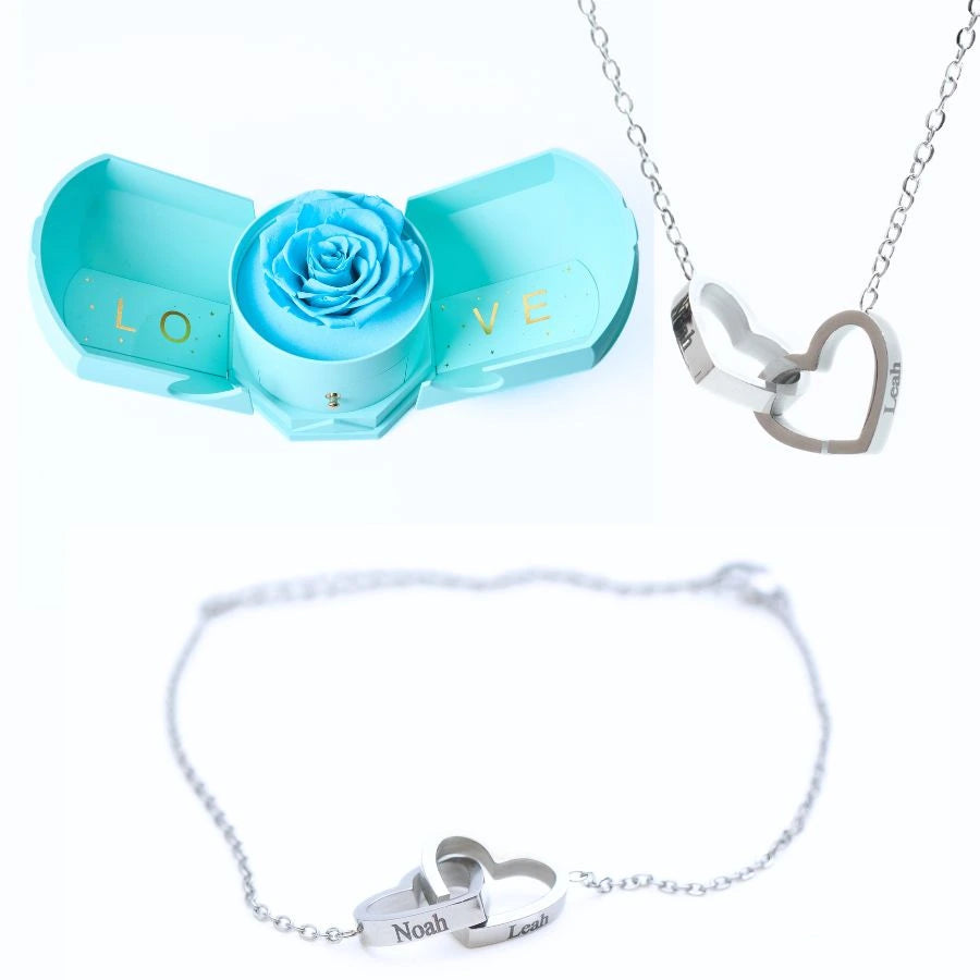 Harmonie Éternelle & Bracelet & Collier Personnalisés