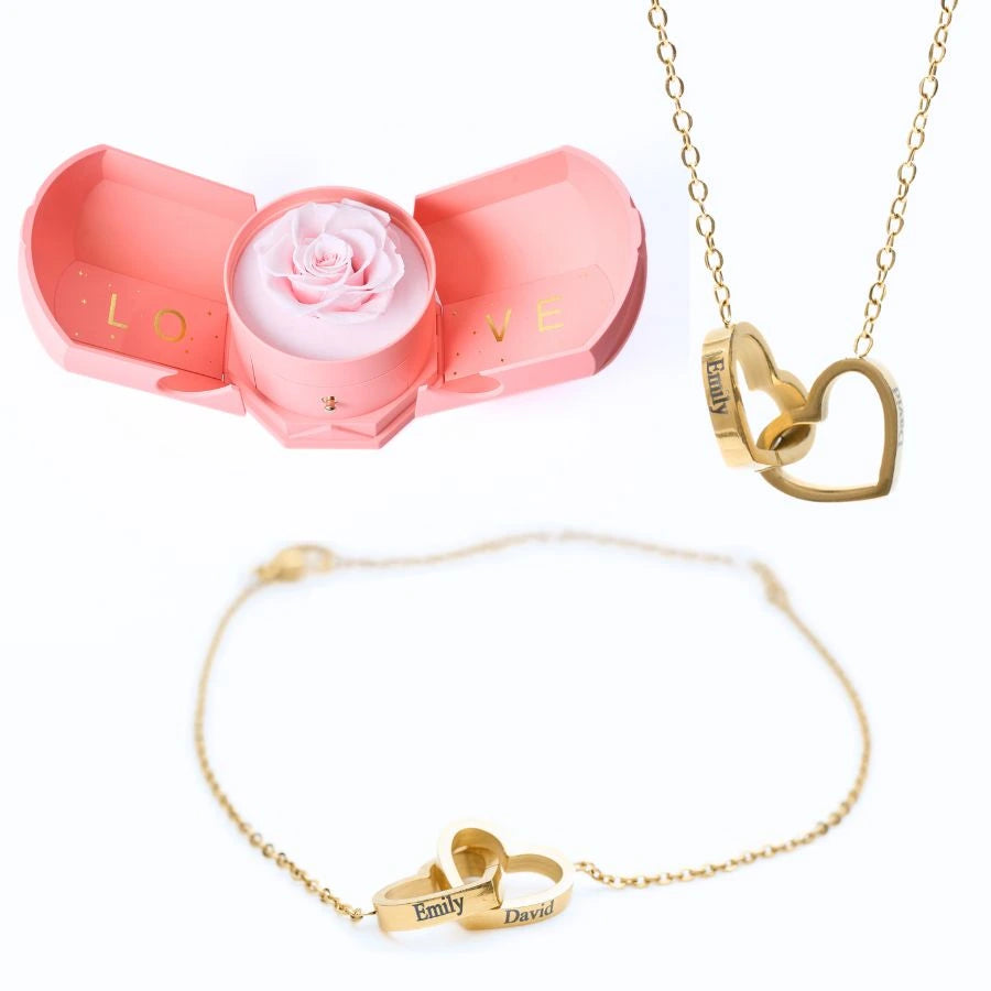 Harmonie Éternelle & Bracelet & Collier Personnalisés