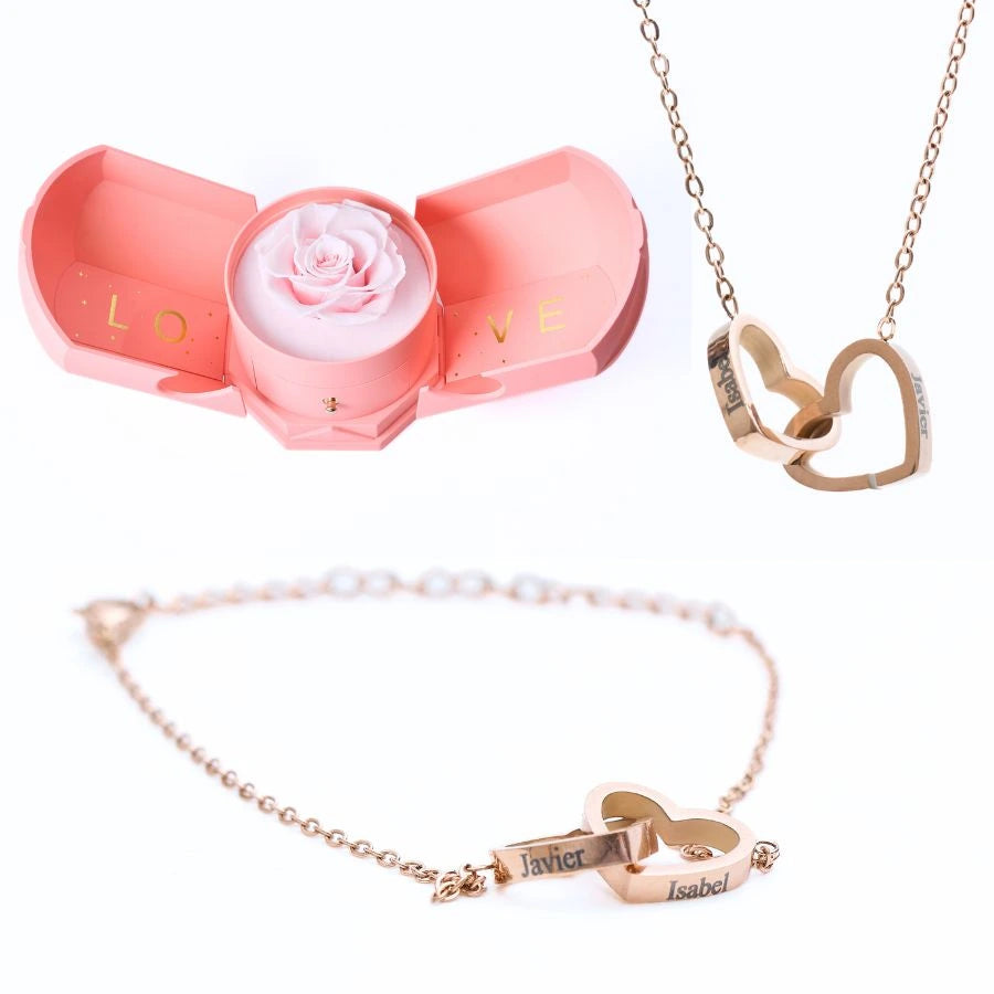 Harmonie Éternelle & Bracelet & Collier Personnalisés