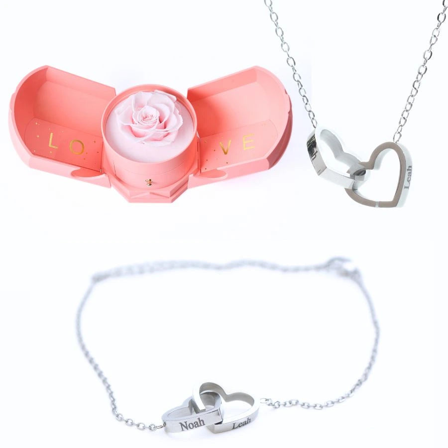Harmonie Éternelle & Bracelet & Collier Personnalisés