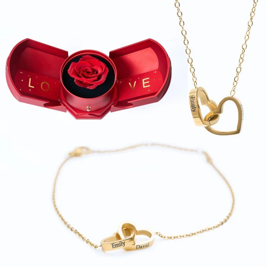 Harmonie Éternelle & Bracelet & Collier Personnalisés