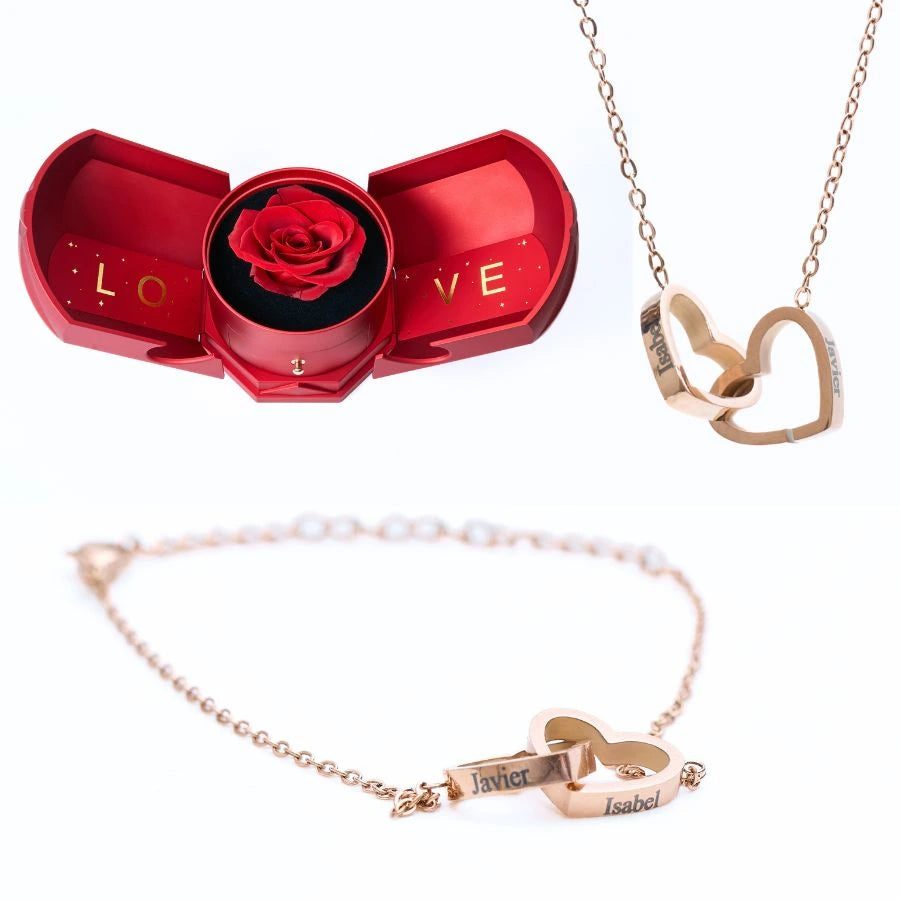 Harmonie Éternelle & Bracelet & Collier Personnalisés