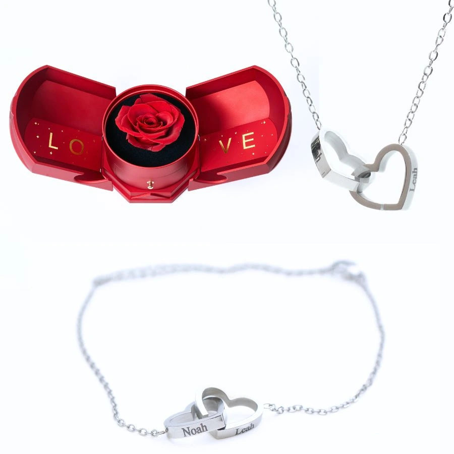 Harmonie Éternelle & Bracelet & Collier Personnalisés