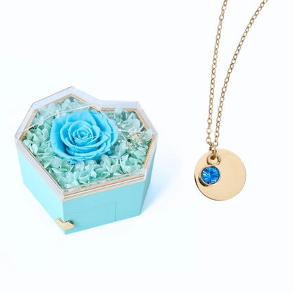 Collar Corazón Eterno & Disco Personalizado
