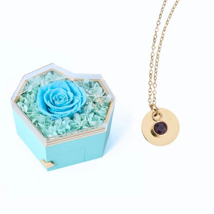 Collar Corazón Eterno & Disco Personalizado