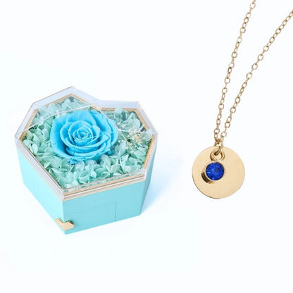 Collar Corazón Eterno & Disco Personalizado