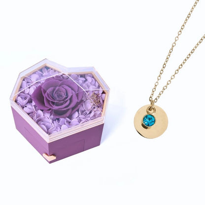 Collar Corazón Eterno & Disco Personalizado