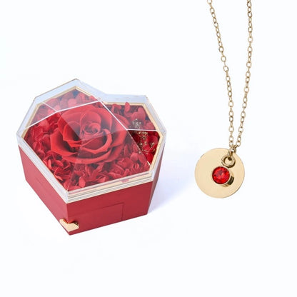 Collar Corazón Eterno & Disco Personalizado