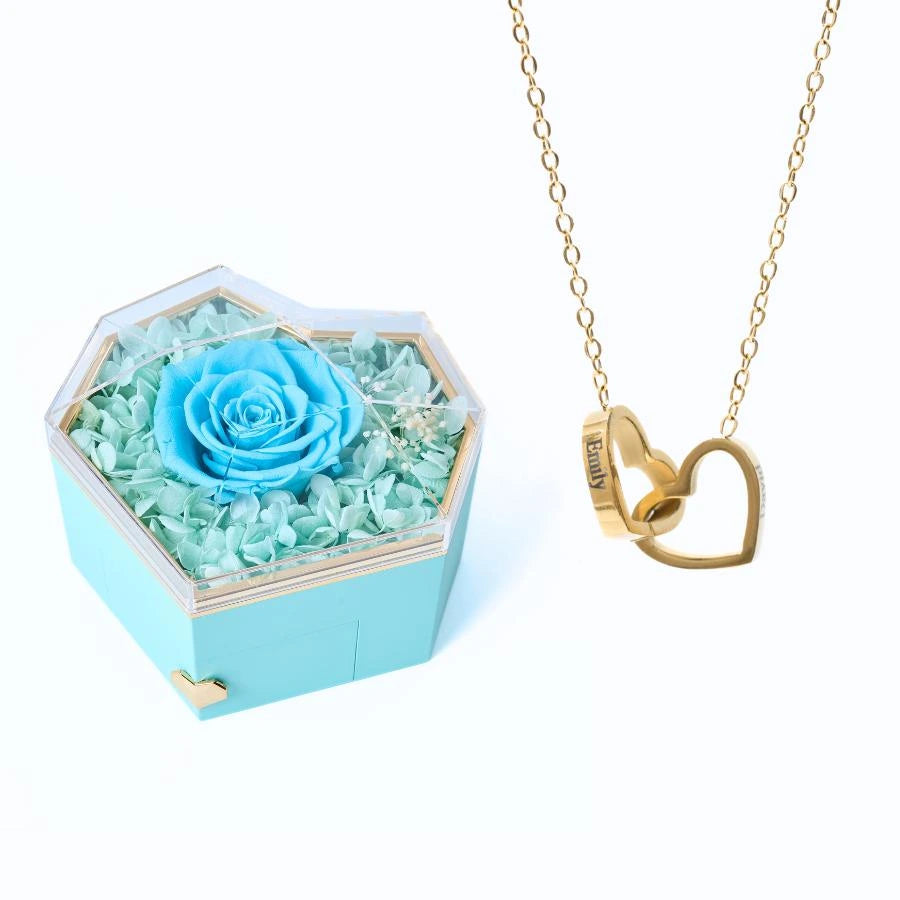 Eternal Heart & Personalized Necklace
