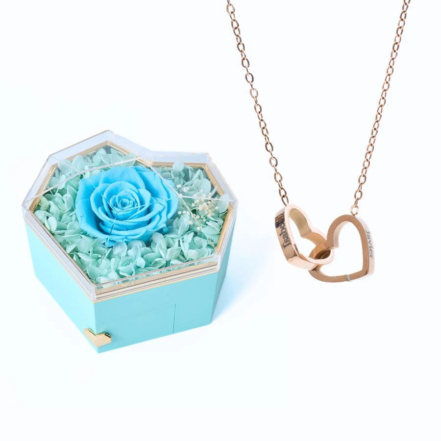 Cœur Éternel & Collier Personnalisé