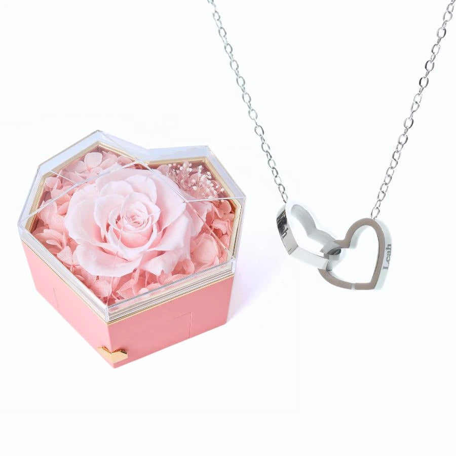 Eternal Heart & Personalized Necklace
