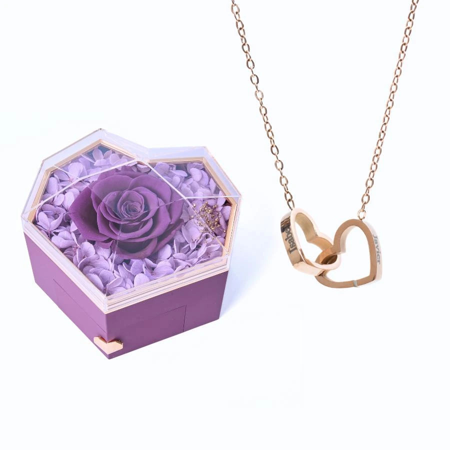 Cœur Éternel & Collier Personnalisé