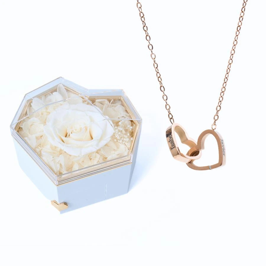 Cœur Éternel & Collier Personnalisé