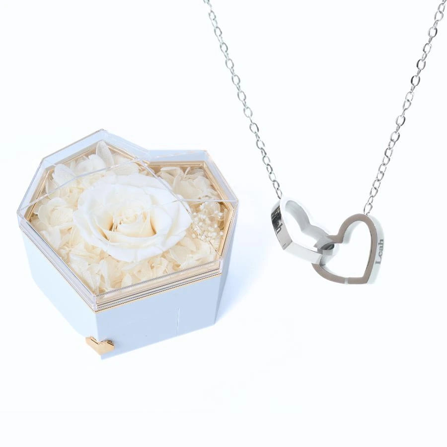 Eternal Heart & Personalized Necklace