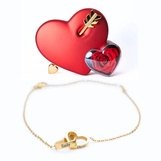 Eternal Love & Personalized Bracelet