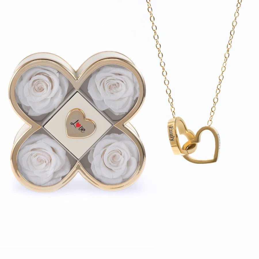 Eternal Luck Box & Personalized Necklace