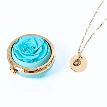 Passion Éternelle & Collier Disque Personnalisé
