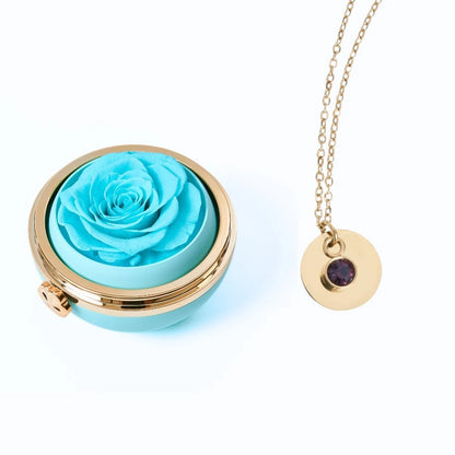 Passion Éternelle & Collier Disque Personnalisé