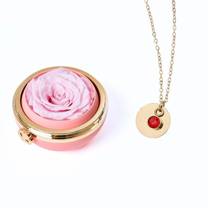 Passion Éternelle & Collier Disque Personnalisé