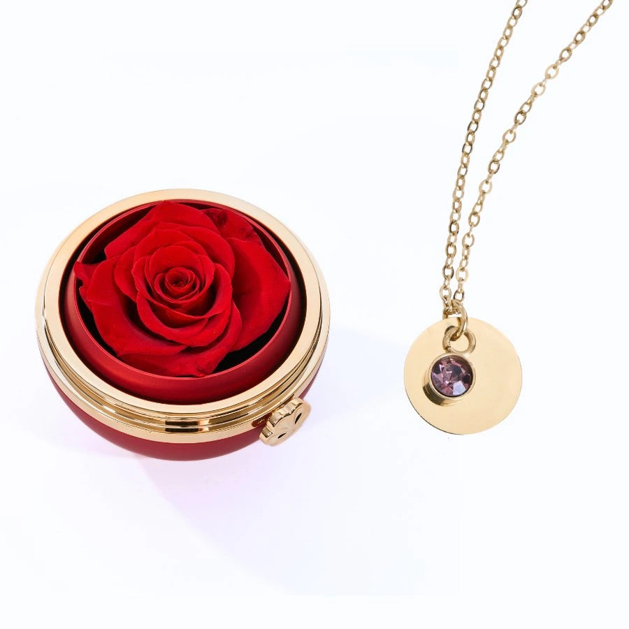 Passion Éternelle & Collier Disque Personnalisé