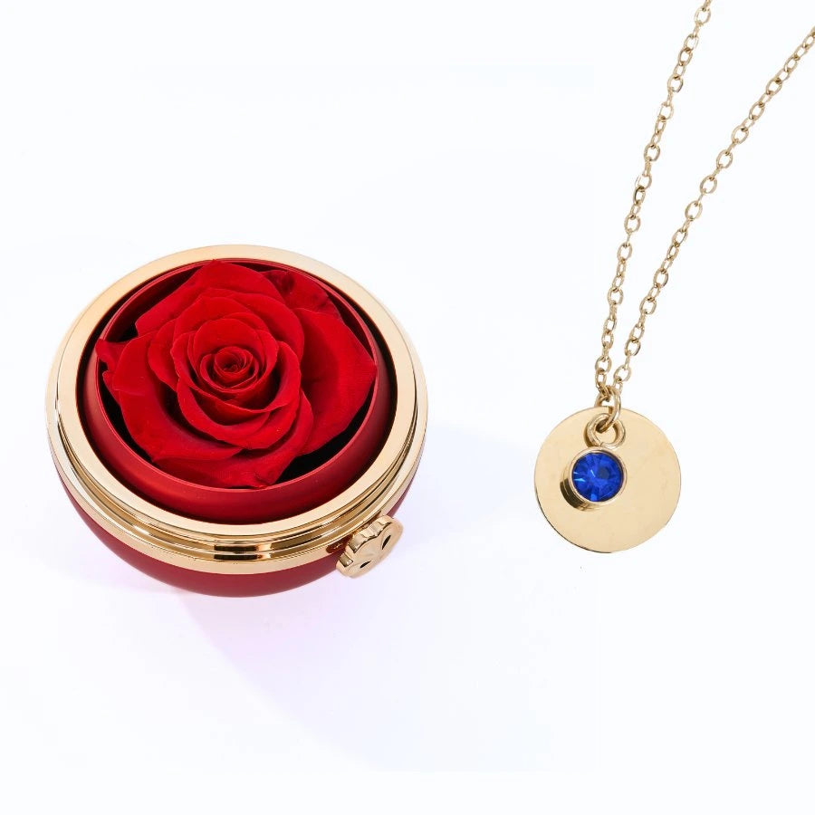 Passion Éternelle & Collier Disque Personnalisé