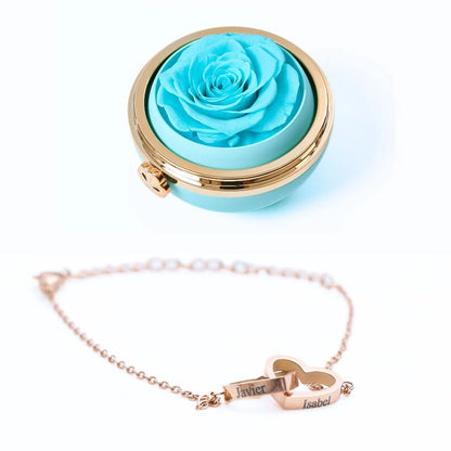 Passion Éternelle & Bracelet Personnalisé