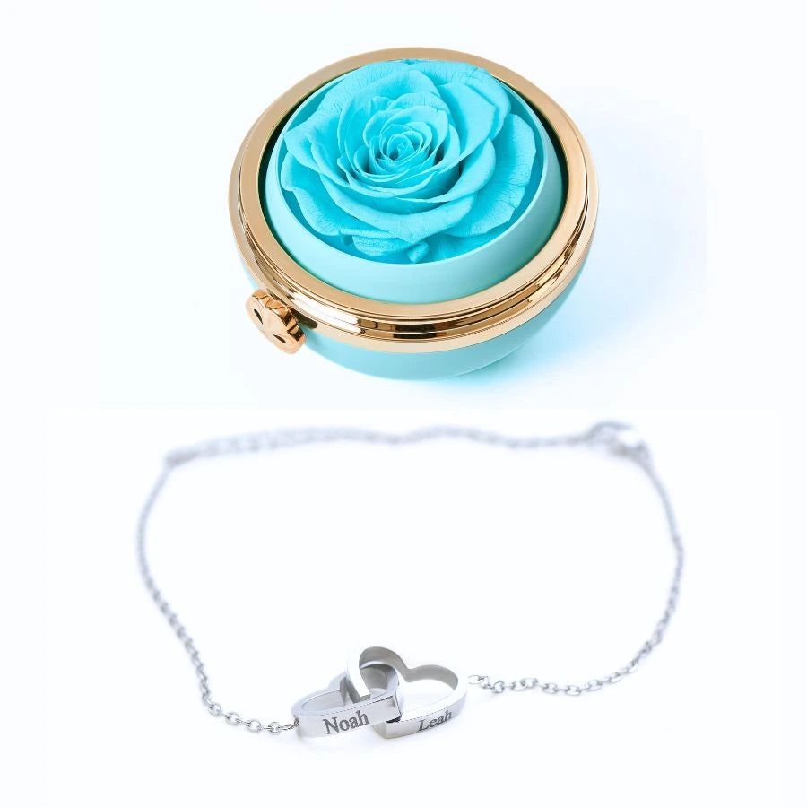 Eternal Passion & Personalized Bracelet