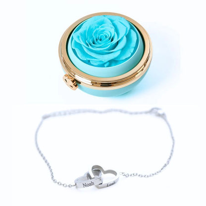 Eternal Passion & Personalized Bracelet