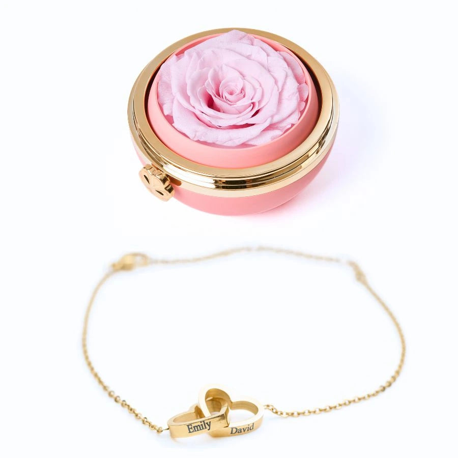 Eternal Passion & Personalized Bracelet