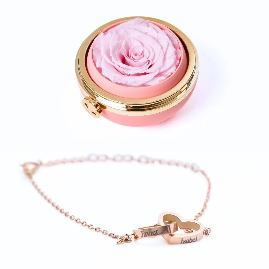 Passion Éternelle & Bracelet Personnalisé