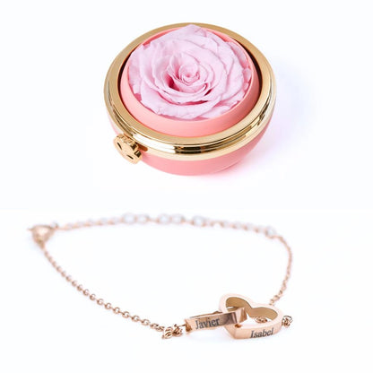 Passion Éternelle & Bracelet Personnalisé