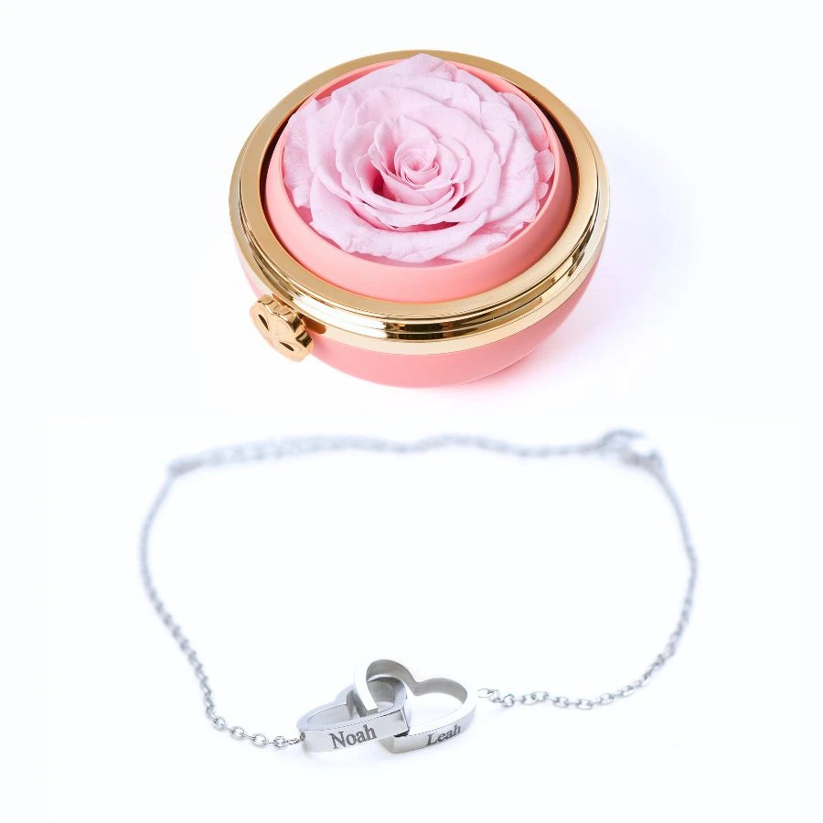 Eternal Passion & Personalized Bracelet