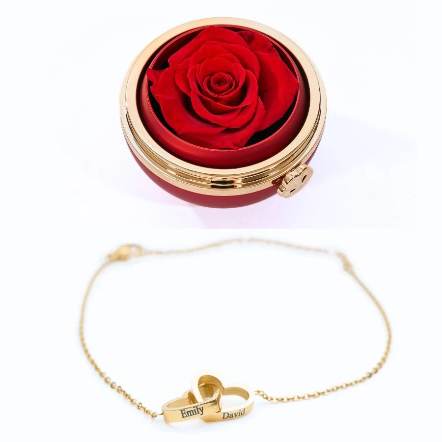 Eternal Passion & Personalized Bracelet