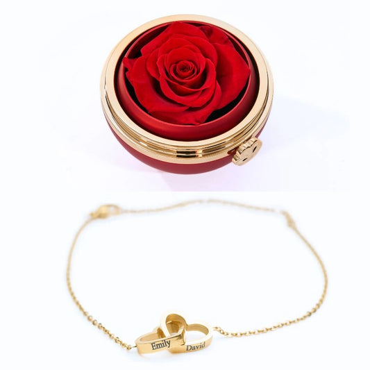 Eternal Passion & Personalized Bracelet