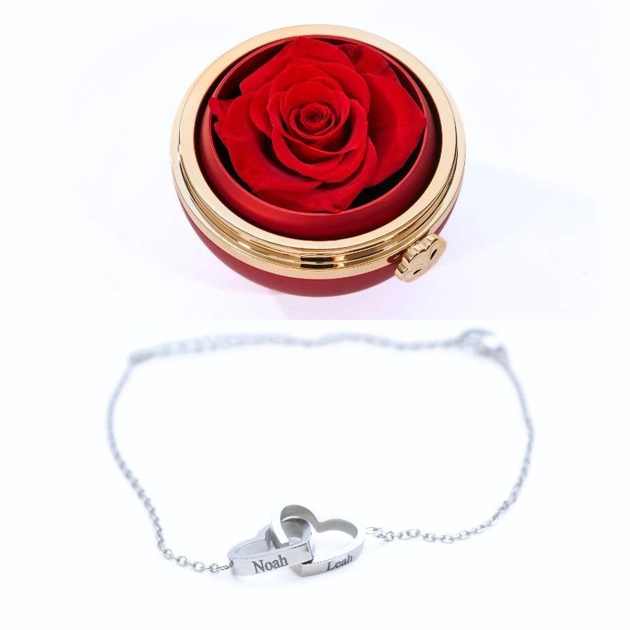 Eternal Passion & Personalized Bracelet