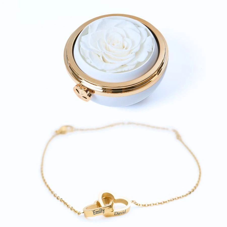 Eternal Passion & Personalized Bracelet