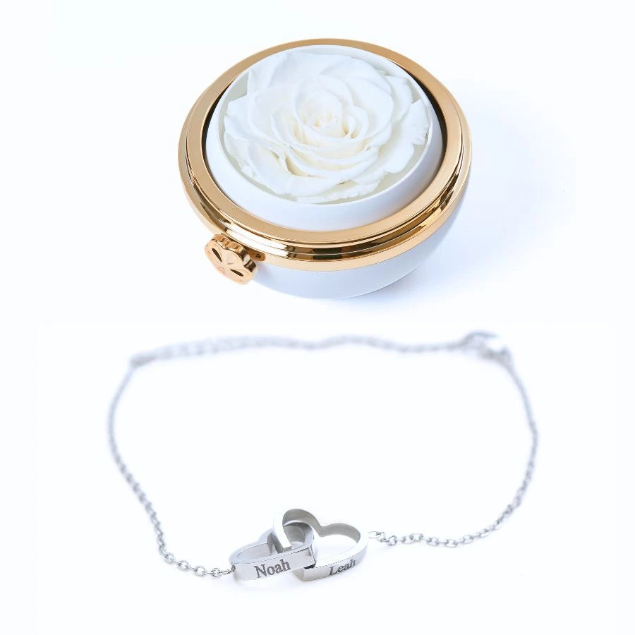 Eternal Passion & Personalized Bracelet