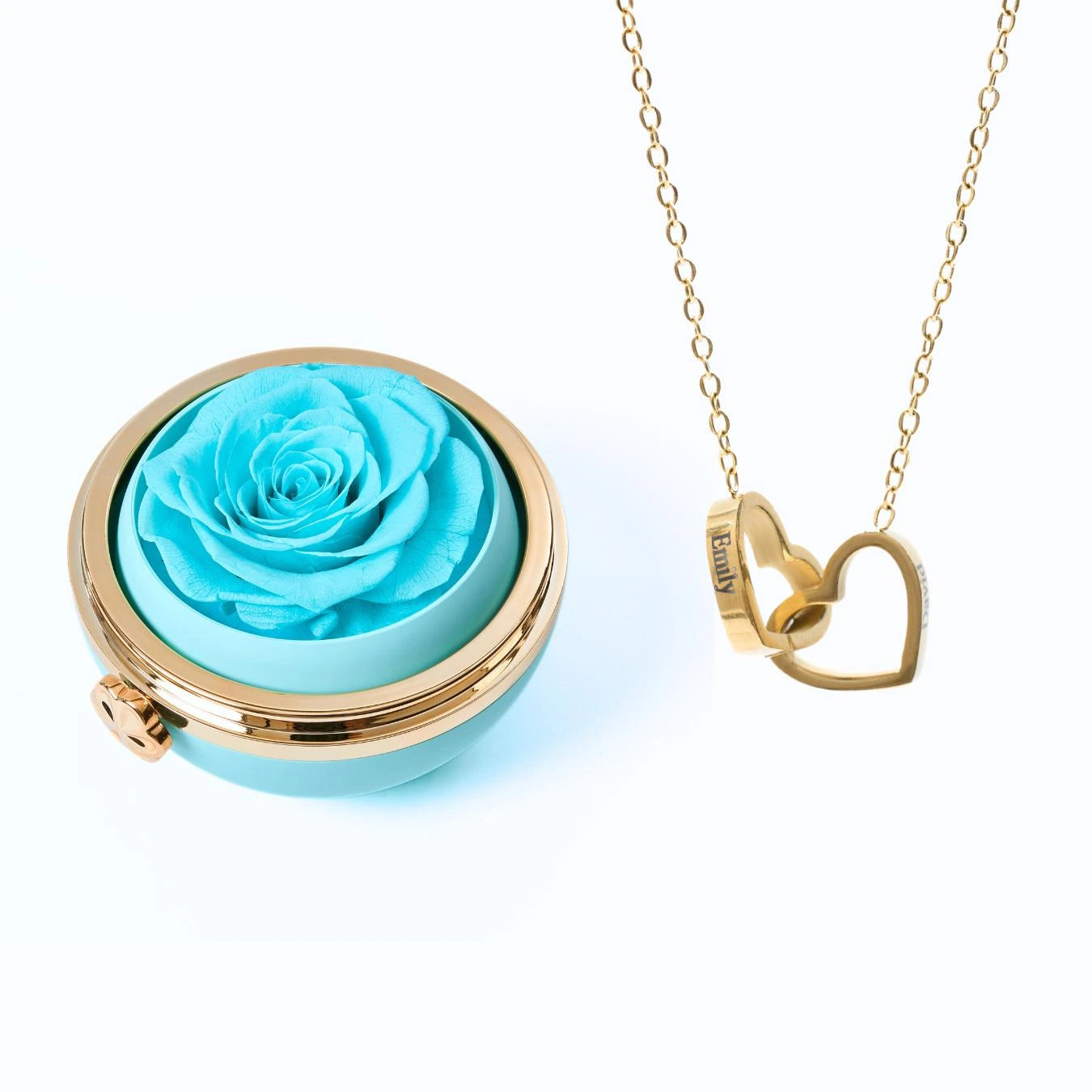 Eternal Passion & Personalized Necklace